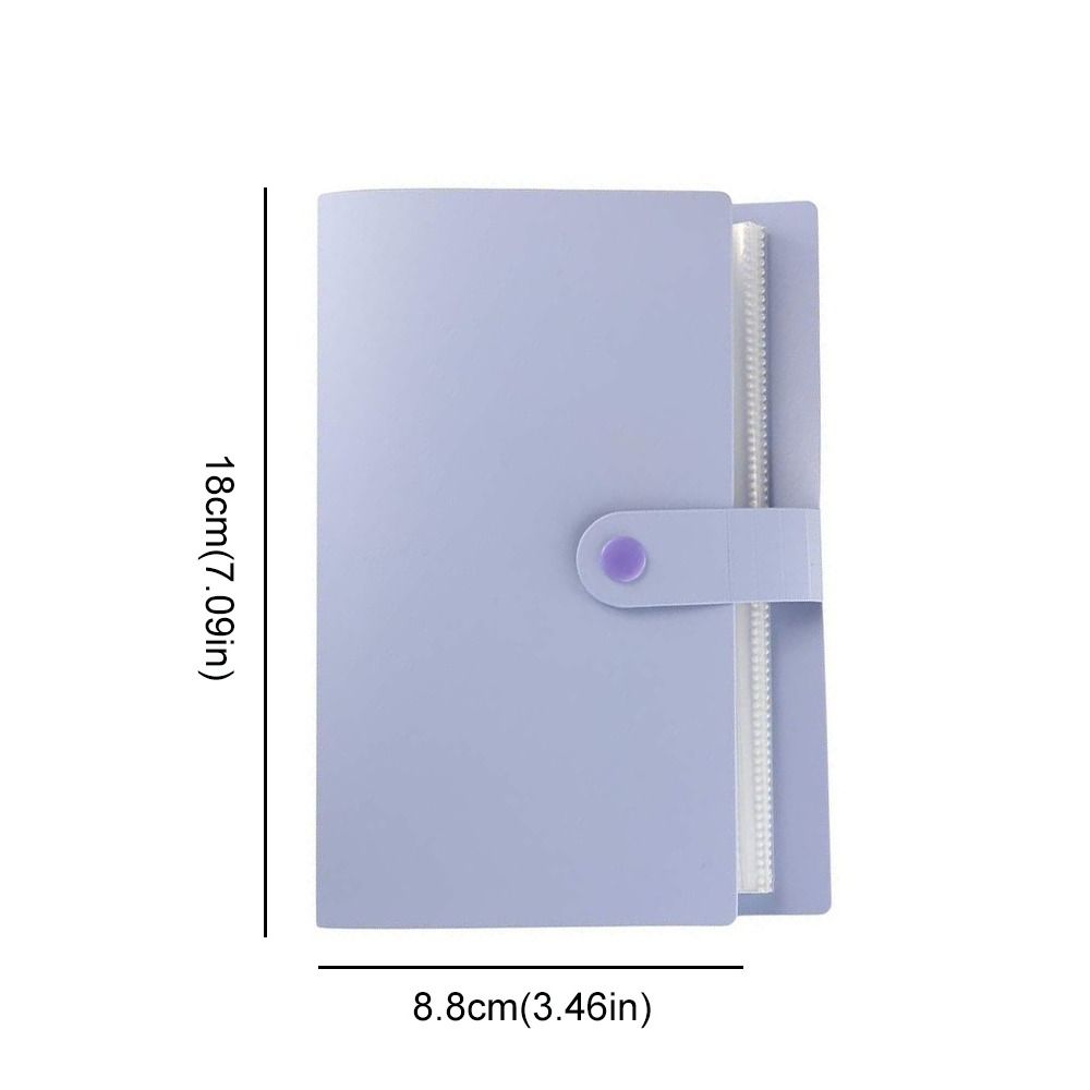 Large-capacity Money Storage Book Waterproof Ticket Card Book 100 Bills Collection Album Bill