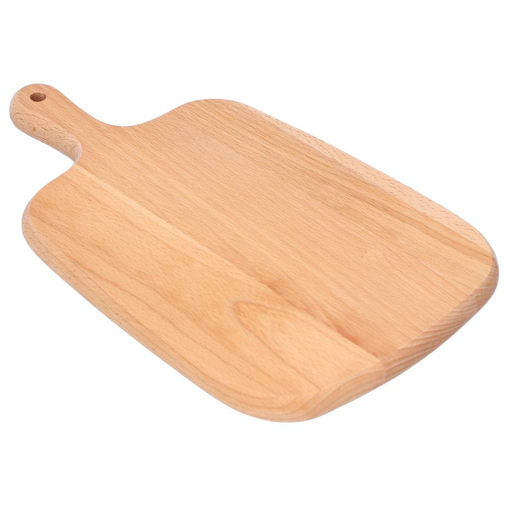 Буковая разделочная доска Барбекю Пицца Хлеб Овощи Фрукты Деревянная разделочная доска26.5x16x1.5