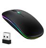 Wireless Mouse Rechargeable High High Quiet DPI Easy To Easy Compatible with [7-Color Light, Ultra-Slim & Type-C] Bluetooth, Precision, Sensitivity,