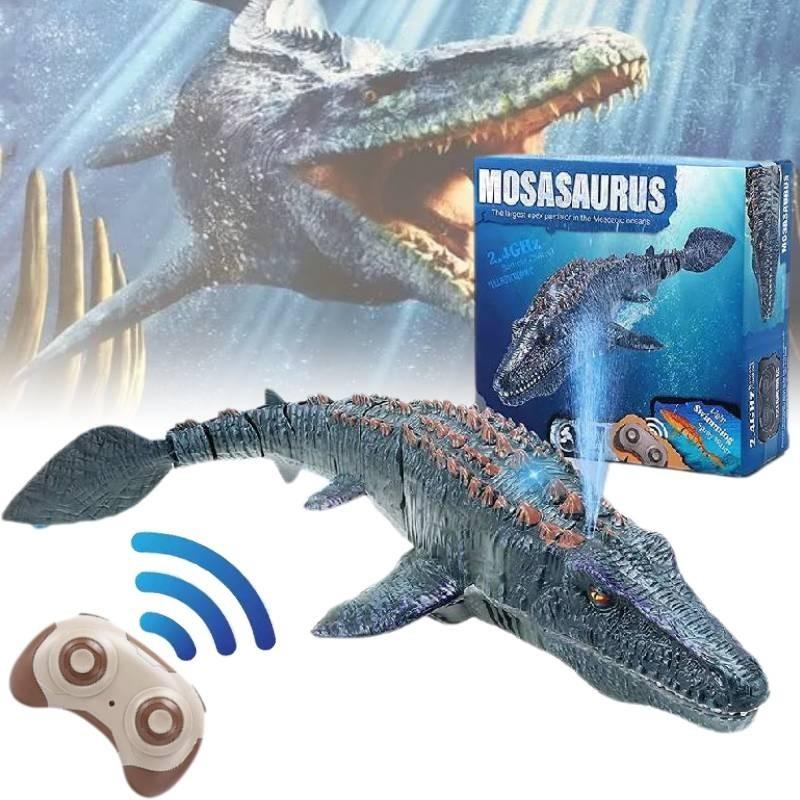 Engaging 24g Remote Control Water Dinosaur With Spray And Automatic Demonstration
