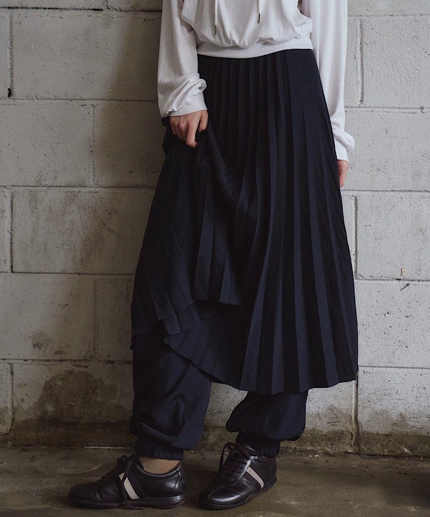APOEM Pleated Jogger Pants (2C)