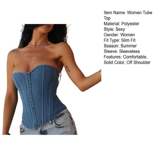 Женский топ-труба, однотонный уличный стильный стильный летний женский укороченный топ с открытой спиной, повседневная одежда