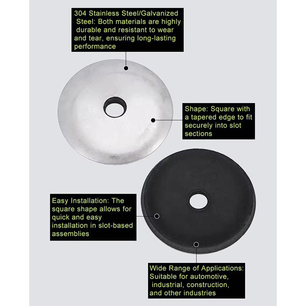 1Set Rubber Stainless Steel Sealing Washer for Self Drilling Screws Roofing Construction