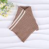 Fake Collar Scarf Detachable High Collar Solid Color Knitted Turtleneck Scarves Collar Insert Fashion Accessory