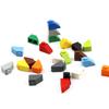 50 шт. Крышевая плитка 1x2 кубики со скосом 45 MOC Наборы строительных блоков Enlighten Аксессуары Игрушки для мальчиков Совместимые Классические детали 3040
