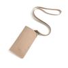Pu Leather Glasses Storage Bag Portable Hanging Neck Eyeglasses Case  Female