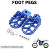Подножки CNC Педали подножки Для YAMAHA YZ 85 125 250 YZ250F YZ426F YZ450F WR250F WR400F WR426F WR450F Мотоциклетные аксессуары
