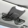 Magnetic Car Visor Sunglasses Organizer Wear-Resistant Sunglasses Holder Car Glasses Clip  Cards