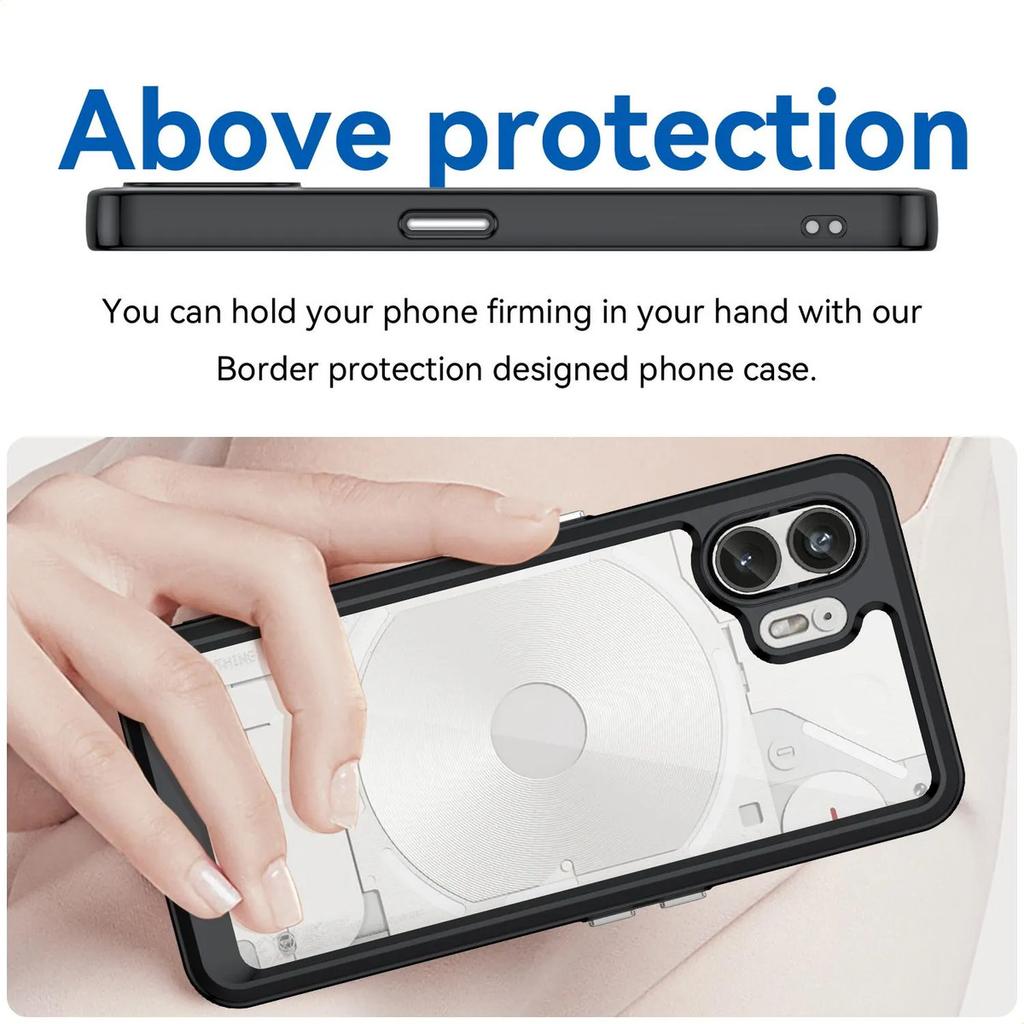 Phone Case For Nothing Phone 2 , Clear Transparent Phone Case Cover For Nothing Phone 2