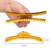 6Pcs Aluminum Alloy Wave Hair Clips Lightweight Hair Fixed Hairclips  Salon Use