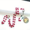 Католические четки Мария благословение четки молитва ожерелье с кулоном амулет Дева Мария для креста кулон четки ожерелье