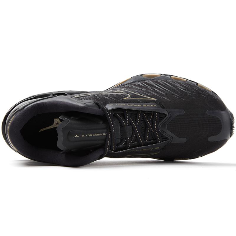 Mizuno Кроссовки Wave Prophecy 12 'Black Gold' J1GC238333