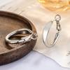 Vintage Silver Color Earring Simple Round Circle Hoop Earrings for Women Jewelry Accessories