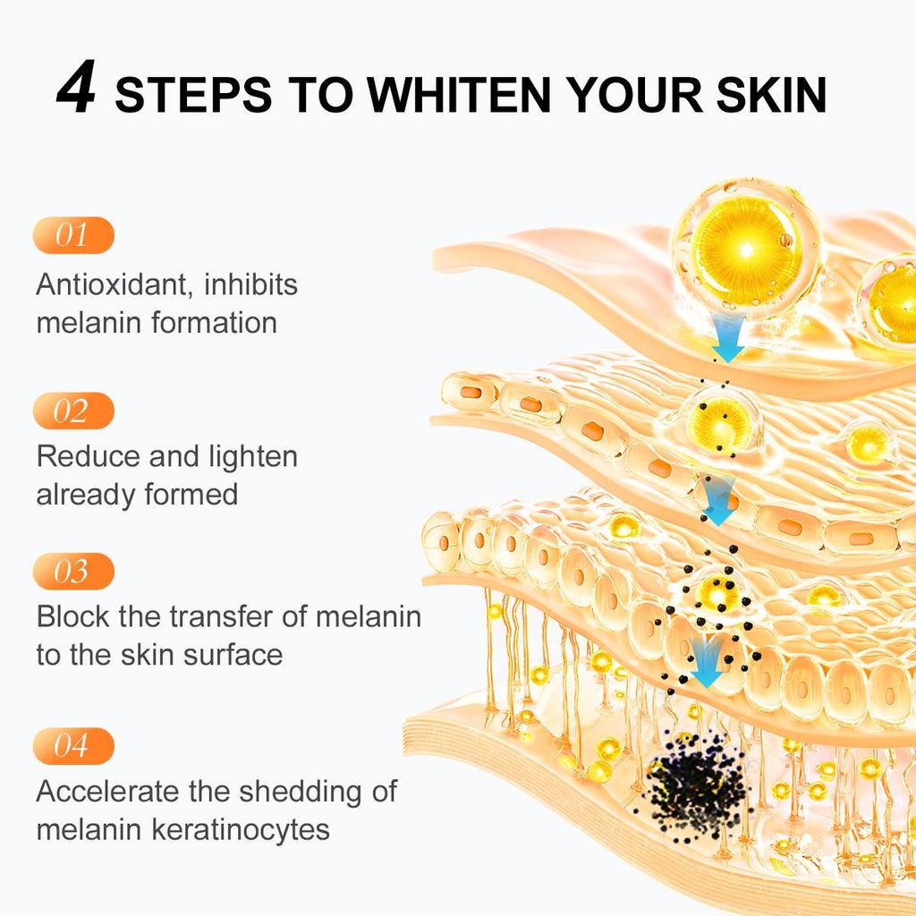 JellyPrim VC Whitening Face Cream Fade Spots Facial Brightening Skin Lifting Firming Products Moisturizing Nourish Care Beauty Health