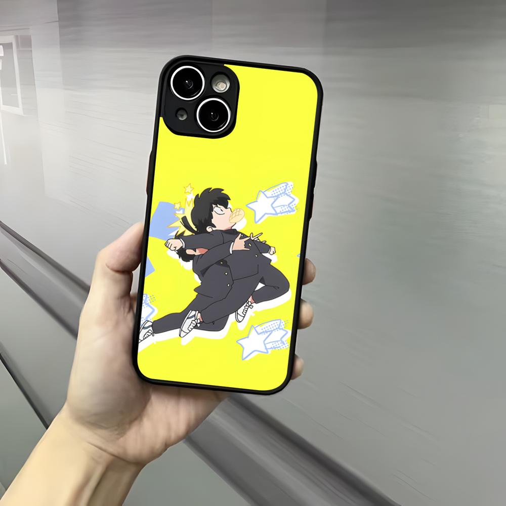 Вперед, Накамура-кун Чехол для телефона Для iPhone 17 16 15 14 13 12 Pro Max Xr Air Plus Ощущение кожи Черный Жесткий чехол