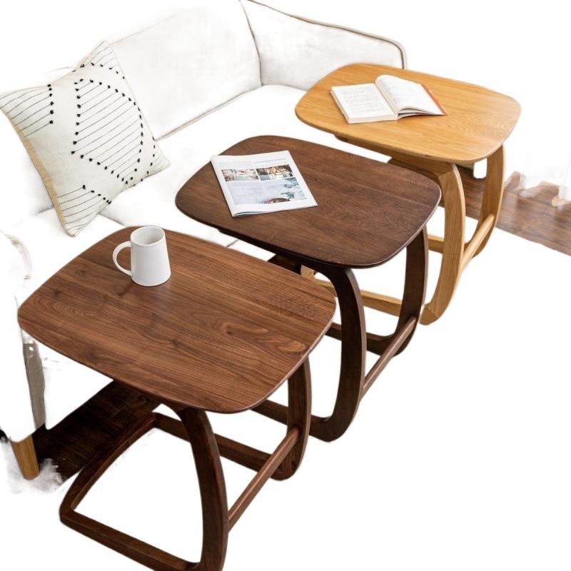 3L Маленький чайный столик Угловой столик из цельного дерева Art Tea Table Разборка и сборка