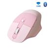 2.4G Wireless Mouse for Laptop Ergonomic Computer Mouse with 3 Adjustable Levels 6 Button Cordless Mouse Bluetooth Mouse