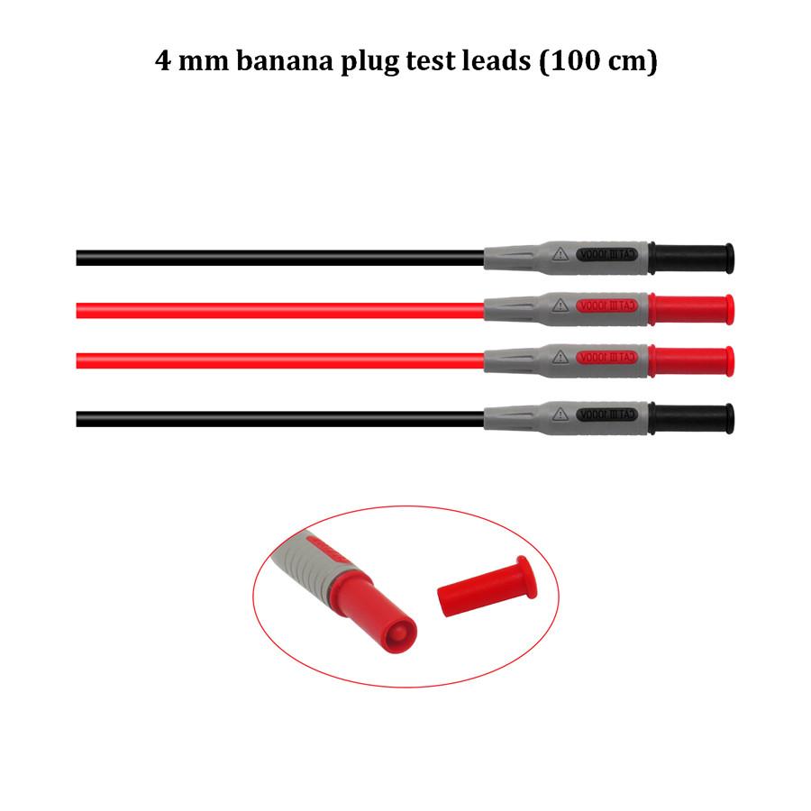 10-in-1 Electronic Specialties Test Lead kit Automotive Test Probe Kit Multimeter Probe Leads kit 4mm Banana Plug