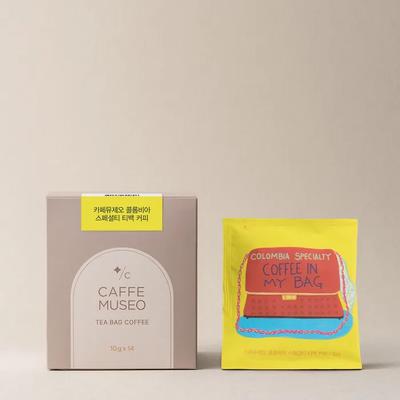 Кафе Музео Колумбия Специальный Чайный Кофе в Пакетиках 14 шт.