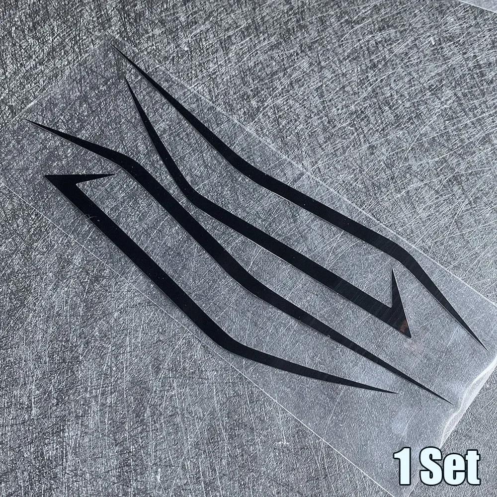 4pcs Motorcycle Reflective Decoration Stripe Headlight Warning Sticker Motorbike Accessories for Kawasaki Ninja NINJA400 H2 H2SX