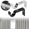 Rod Drapery Rod Holders Curtain Rod Holder Adjustable Curtain Rod Brackets for Wall Rod Bracket