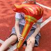 10/20/30Pcs Inflatable Torch Sports Game Torch Balloon Favors Bulk Aluminum Film Fake
