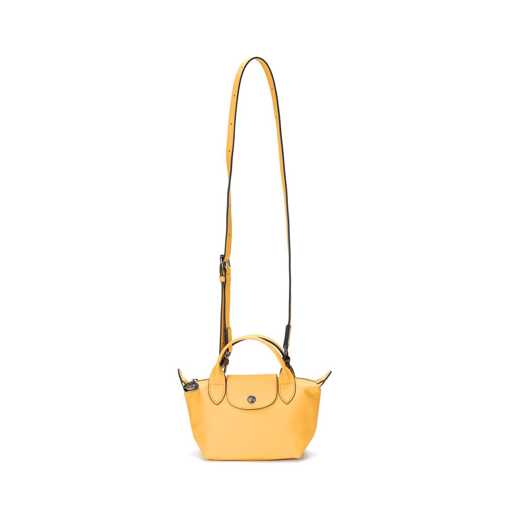 Longchamp Le Pliage Xtra Mini Shoulder Crossbody Handbag Women handbags Silver Peach 1500987222