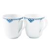 Imported Royal Copenhagen Princess Pair Mug 280ml Wedding Gift 1020521 [Regular Product]