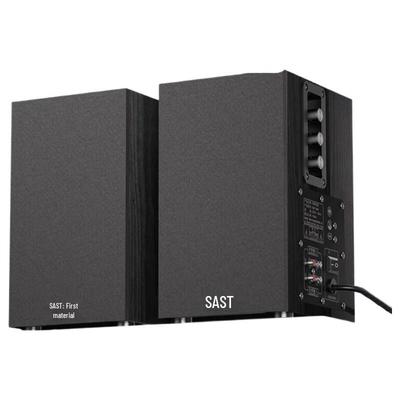 SAST SM-1600 2.0-канальные деревянные мультимедийные активные колонки