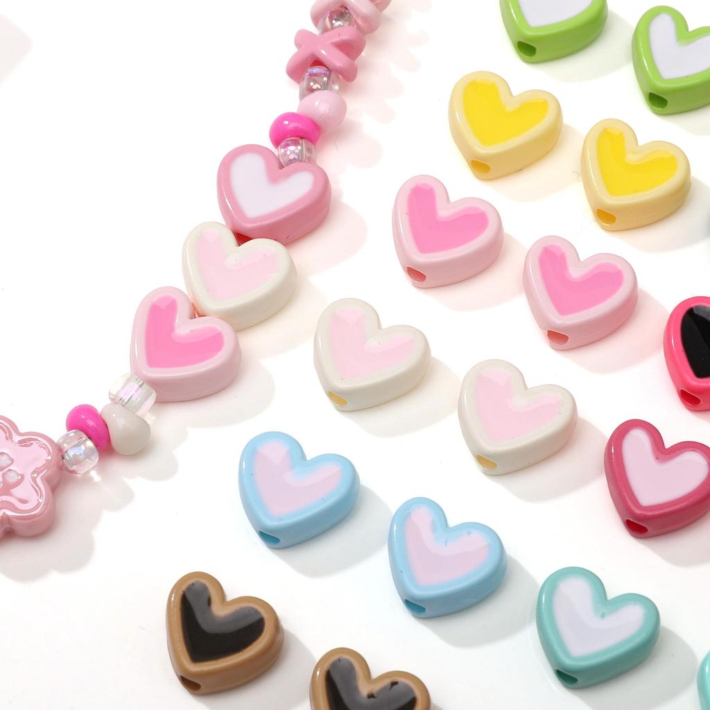 5/20 шт. Любовь Акриловые бусины Капля масла Макарон Серия Бусины для DIY Ручной работы Браслеты Ожерелья Изготовление ювелирных изделий