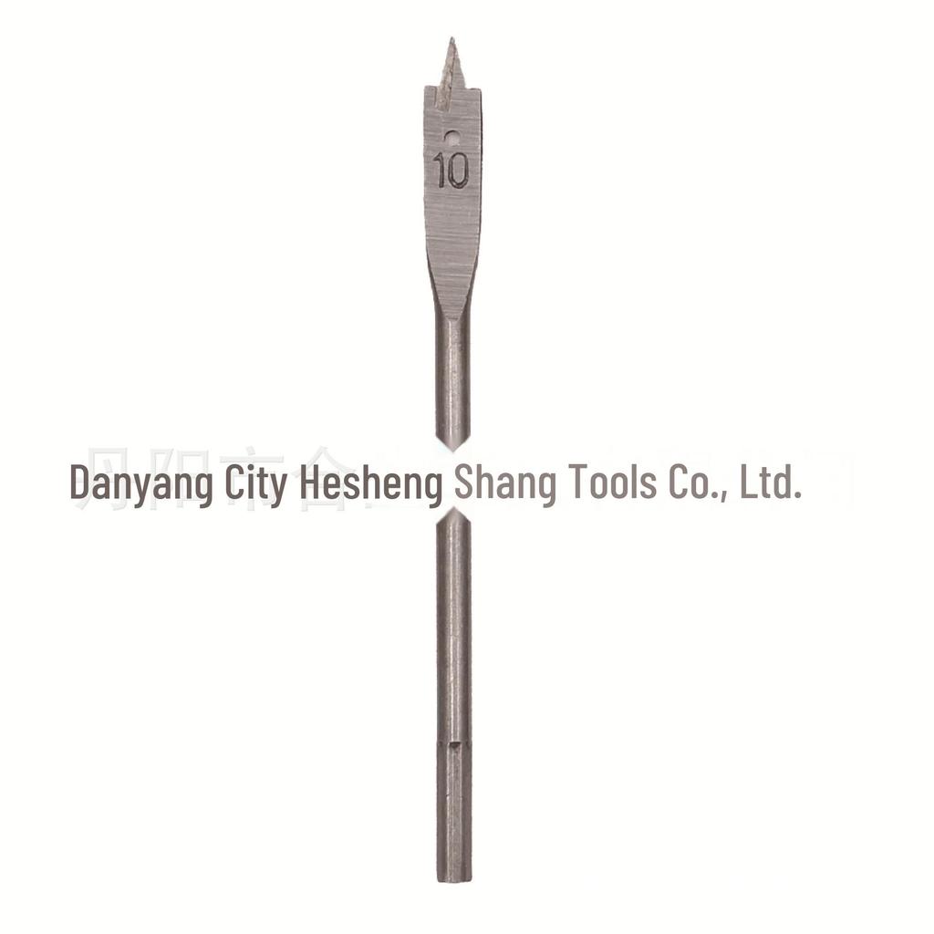 Набор из 6 шт. плоского сверла натурального цвета с шестигранной ручкой для деревообработки