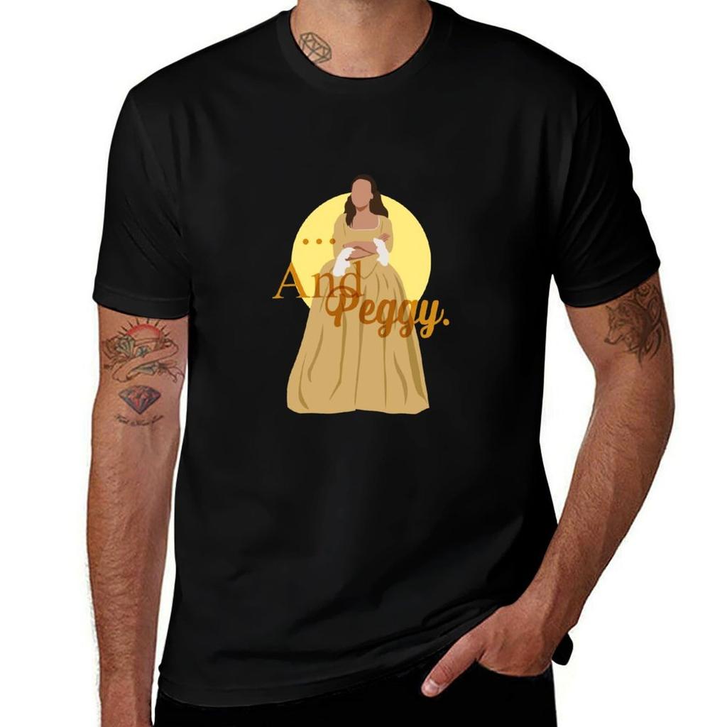 Peggy Schuyler And Peggy Tshirt Big Size Loose Fit Tee Shirt