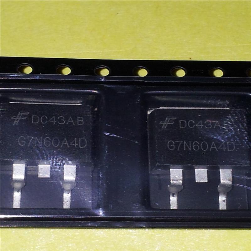 10PCS/LOT G7N60A4D 7N60 Automotive computer chip IC TO-263 DPAK car transistor