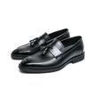 Fashion New Style Business Men Loafers Shoes High Quality Leather Shoes Casual Formal Wedding Party Slip On Pointed Dress Shoes Man