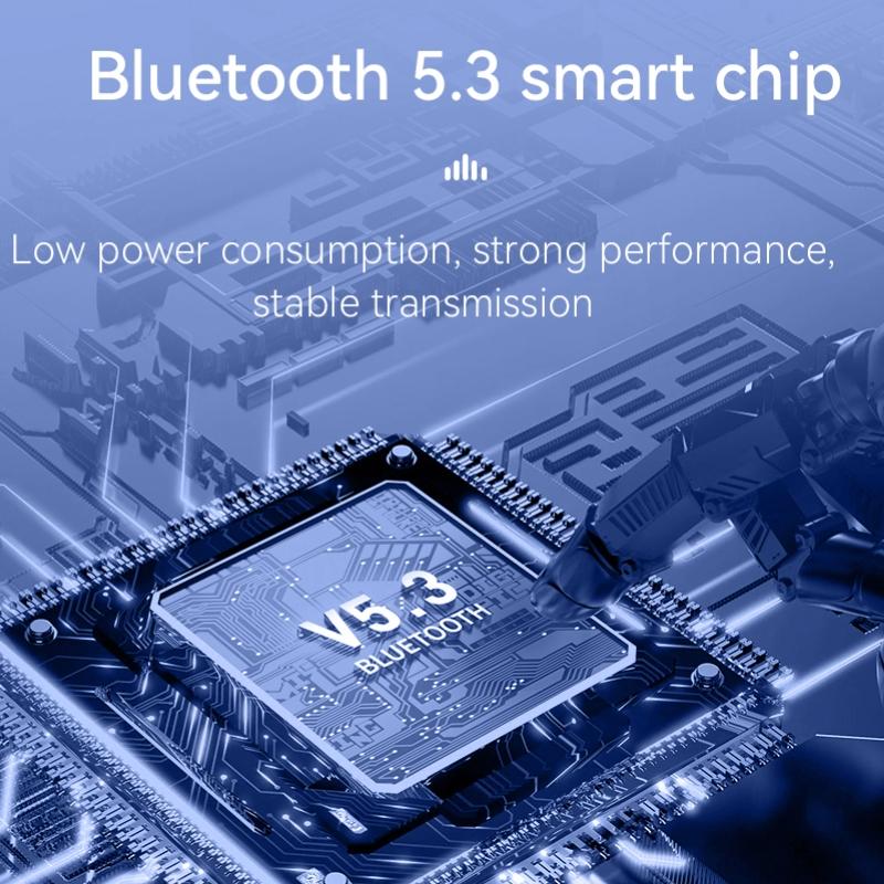 Портативный MP3-плеер Bluetooth 5.3 Аудиоприемник Hi-Fi Стерео Воспроизведение музыки FM-радио Дистанционная съемка Автоспуск Задний клип Дизайн Поддержка TF-карты