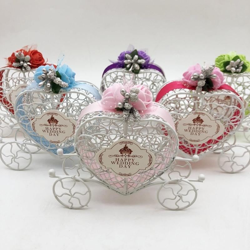 Carriage Style Boxes Candy Container Thank You Gift Boxes Wedding Favor Boxes Chocolate Boxes Bridal Birthday Shower