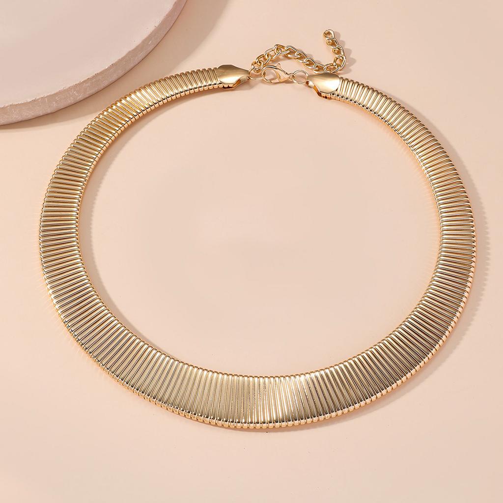 Exaggerated Metal Necklace, Temperament, Personality, High-end Feel, Light Luxury Women's Collar