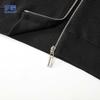 ROMON Men's Hooded Zip-Up Sporty Sweatshirt Jacket