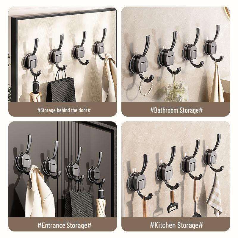 Крючок с присоской без проколов для ванной комнаты, кухни, полотенец и кафельных стен