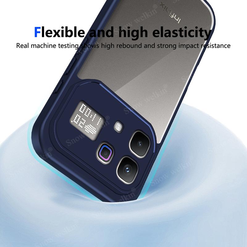 Прозрачный силиконовый чехол для Infinix Note 60 Pro Note60 Pro 60Pro, задняя панель из ПК, бампер из ТПУ, противоударный, прозрачный чехол для телефона