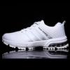 "2024 Summer Men's Breathable Air Cushion Running Shoes - Trendy Flying Weave Sports Sneakers for Men & Couples In Large Sizes"