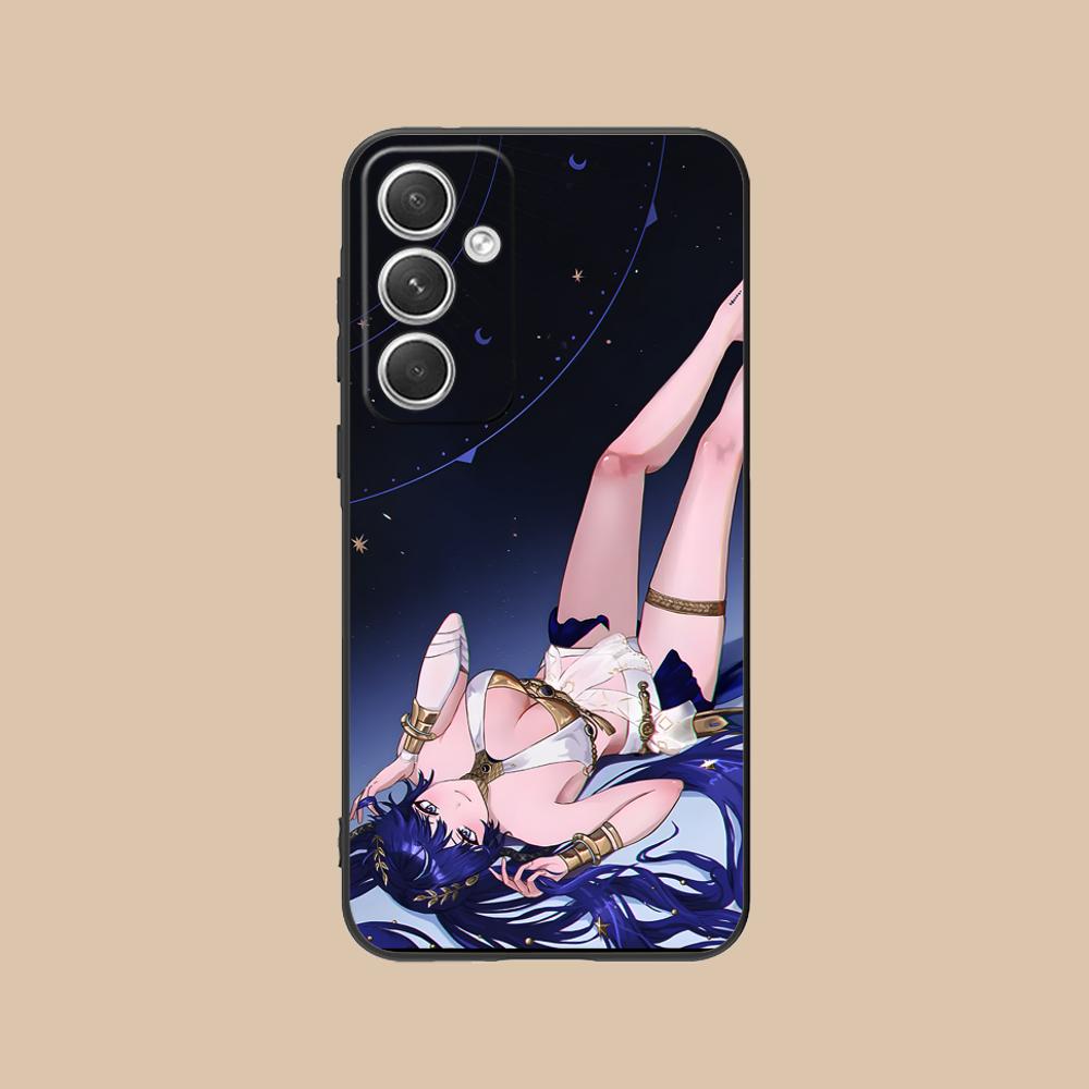 Wuthering Waves Luno Phone Case for Samsung Galaxy S26 S25 S24 S23 S22 S21 S20 Note20 Plus FE Ultra Colorful Cover Cover Luxury