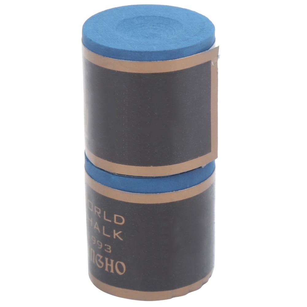 2PCS Wear-Resistant Billiard Cue Tips Non-clumping Pool Cue Chalks  Tournament Use