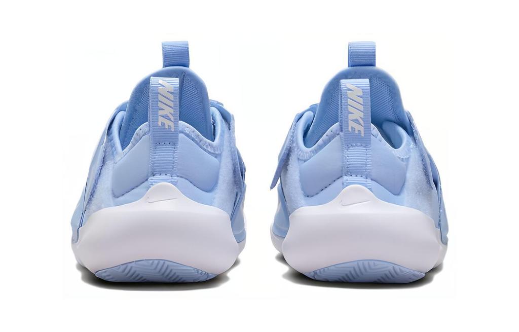 Nike Flex Advance Износостойкие Низкие Детские Беговые Кроссовки Сине-Белые Дети Возрастом 3 7 Лет CZ0186-404