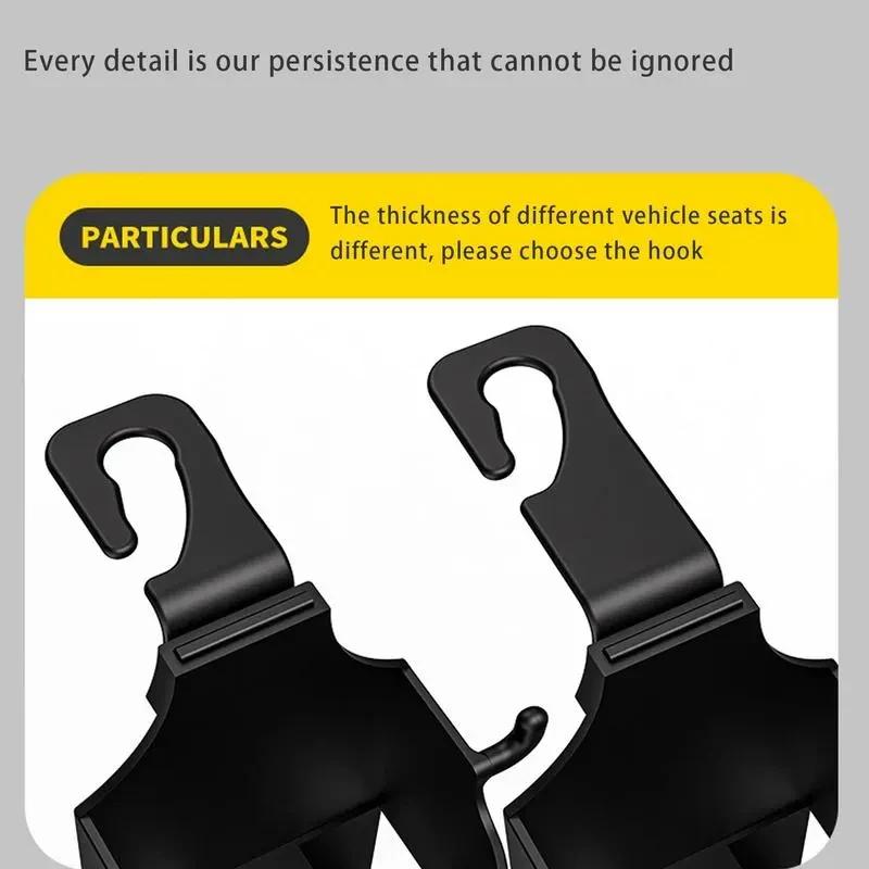 Многофункциональный автомобильный подголовник, держатель для чашки, бутылка для напитков, подвесное крепление, органайзер, крючок для заднего сиденья, держатель для хранения, автомобильные принадлежности