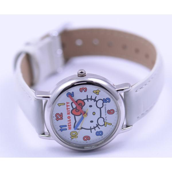 Citizen Женский HK15-001 ( Смотреть Q&Q Hello Kitty) Круглые часы белые аналоговые