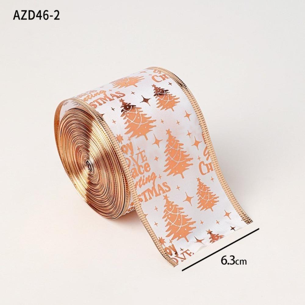 Сделай сам Тканевая лента-завиток Рождественский подарок Мешковинная лента Новая рождественская лента