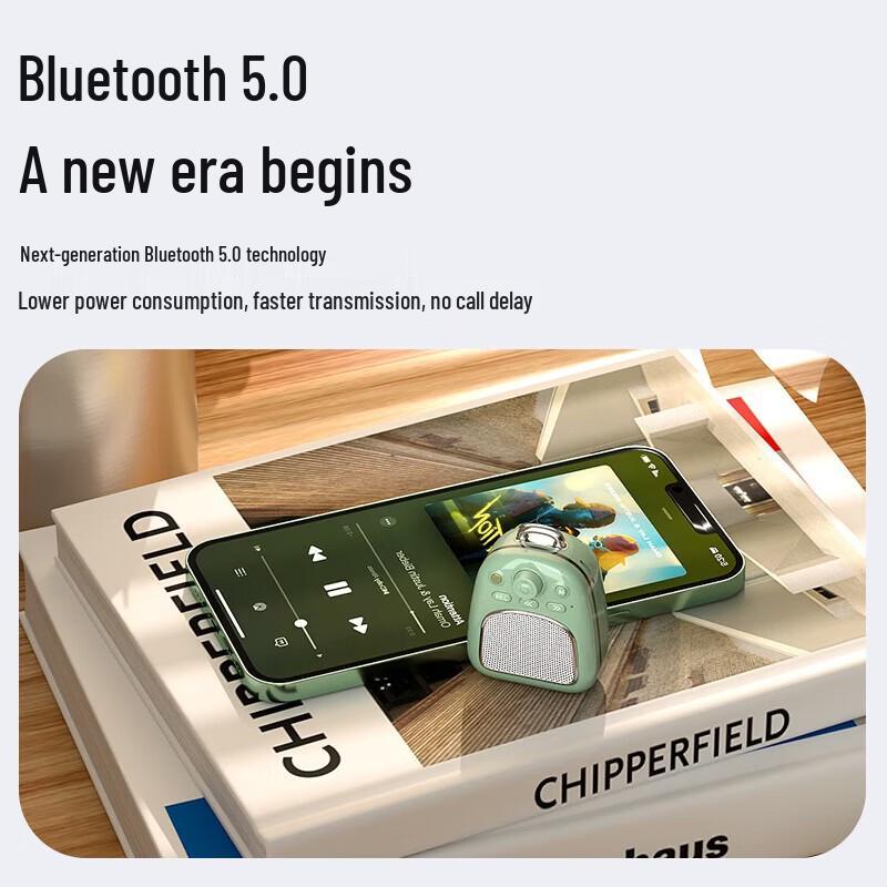 Newsmy DP06 Ретро Портативная Bluetooth-колонка CN вилка (адаптер в комплекте) (Китайская версия)