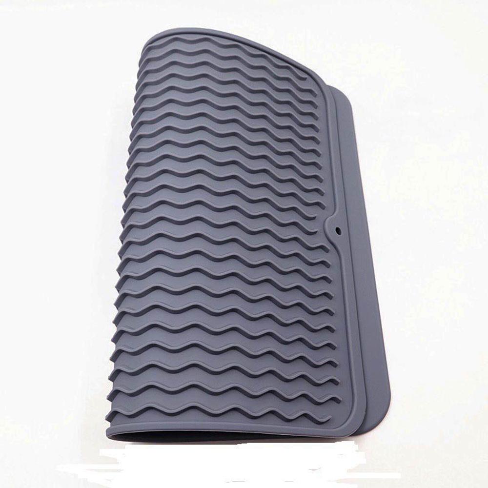 Kitchen Wave Non-slip Draining Pad Silicone Drying Mat Heat Insulation Pad Placemat Table Mat