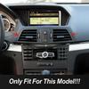Автомобиль Для Mercedes Benz E-Class Coupe W207 C207 2009-2013 Рамка Декоративная Наклейка на Дефлектор Кондиционера Цвет Углеродного Волокна